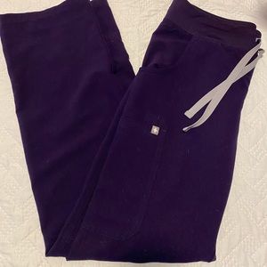 Figs Scrubs Purple Pants rare color